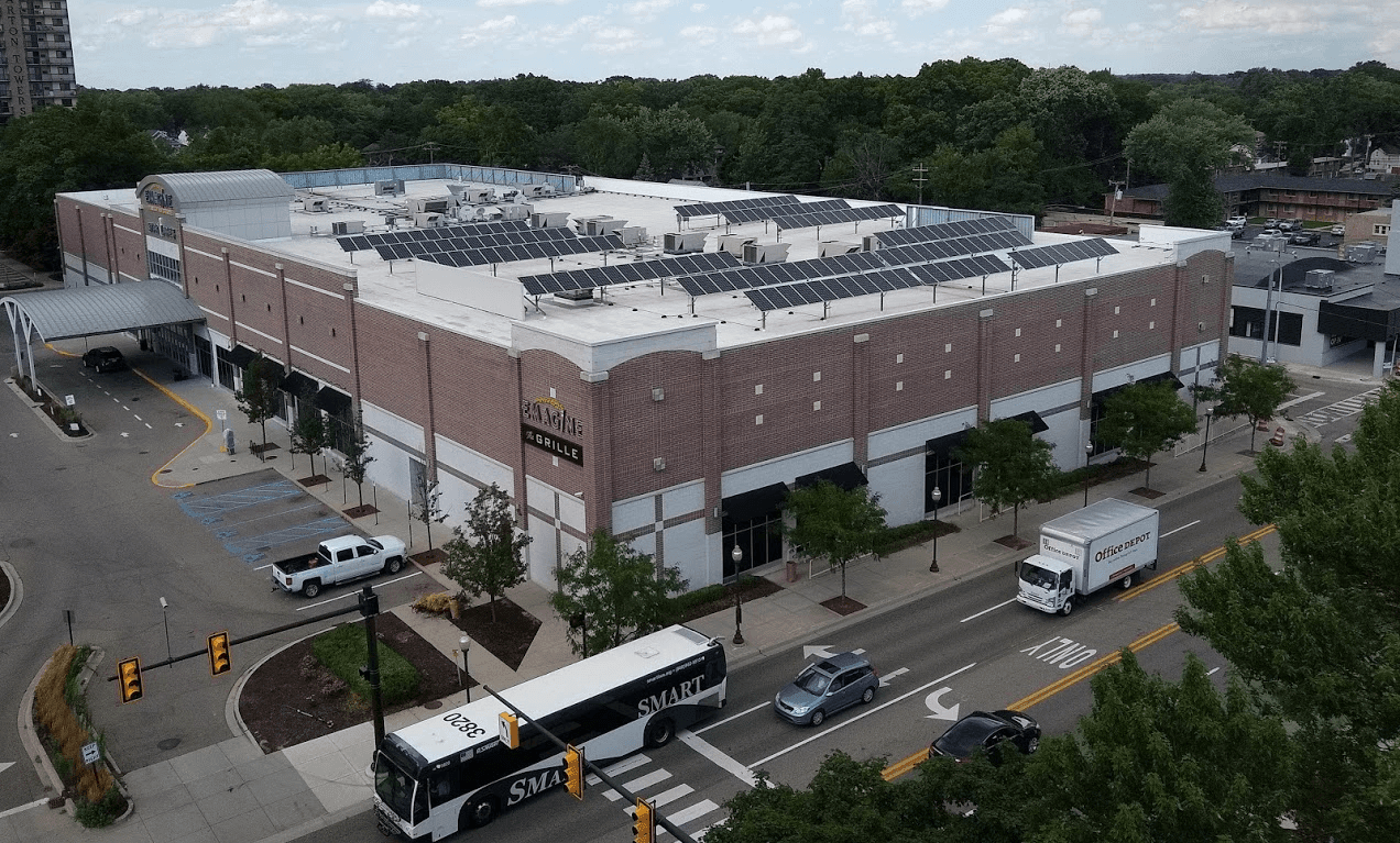 emagine solar and SMART bus