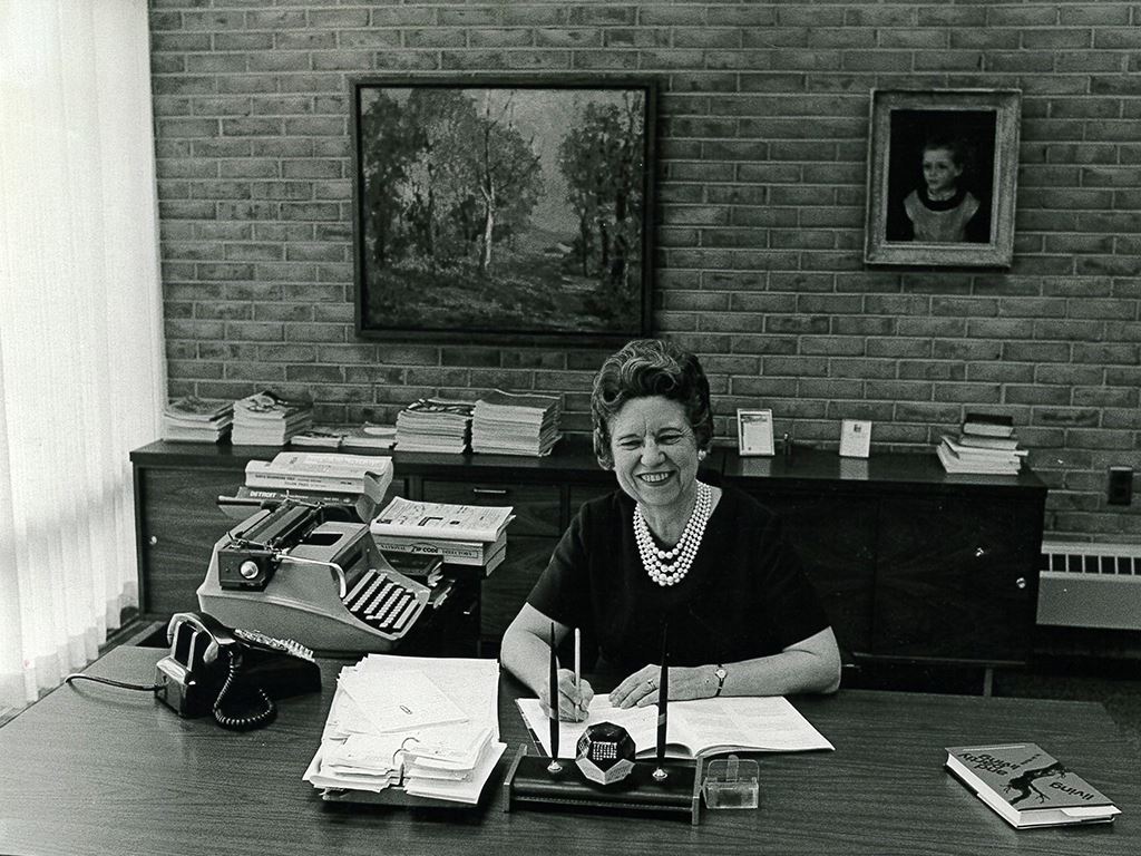 Image of the library from the past.